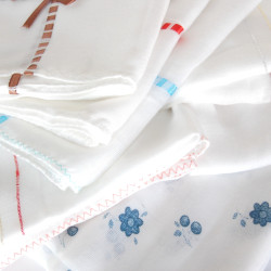 Foulard Hammam Voile Protecteur pour soin capillaire 74x84