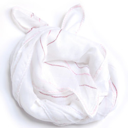 Foulard Hammam Voile Protecteur pour soin capillaire 74x84