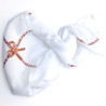 Foulard Hammam Voile Protecteur pour soin capillaire 74x84