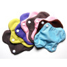 Protège-slip lavable en coton bio, réutilisable, écologique x 8 x 5g