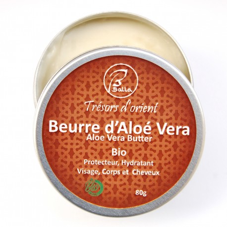 Beurre Aloe vera bio et naturel 80g