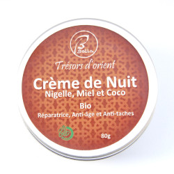 Crème de Nuit Fusion Nigelle,Miel coco 80g