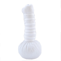 Pochon Massage ayurvédique aux plantes à base de Gingembre bio et naturelle 110g