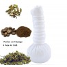 Pochon de Massage Ayurvédique aux plantes à base café bio et naturel 110g