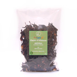 Poudre ayurvédique d'hibiscus 100g, Bio et naturelle
