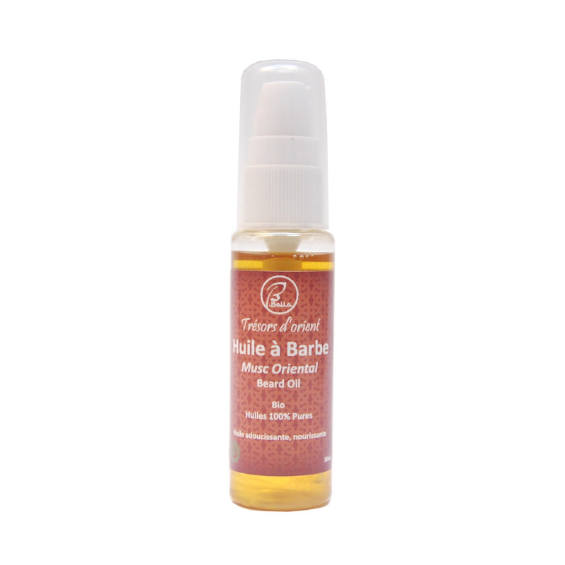 Huile à Barbe Parfum Musc Bio 30ml