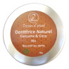 Dentifrice  Curuma coco bio et naturel Blanchit les dents 50g