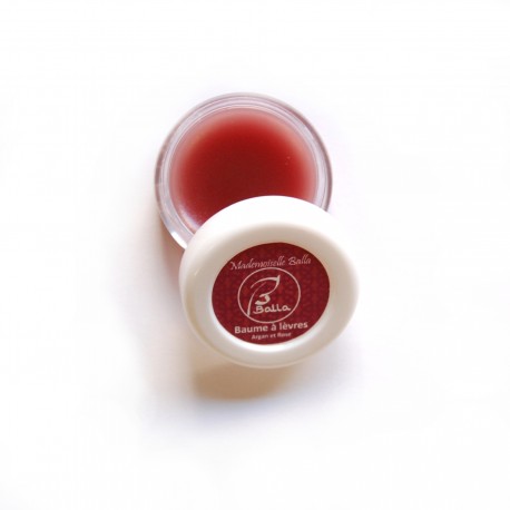 Baume à lèvres Aker fassi à l'Huile d'argan parfumé à la rose 5g
