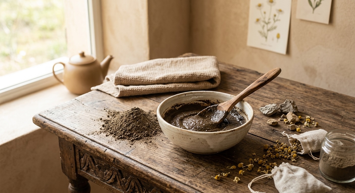 Balla Cosmétiques - Cataplasme Ventre Remède Stress au Henné