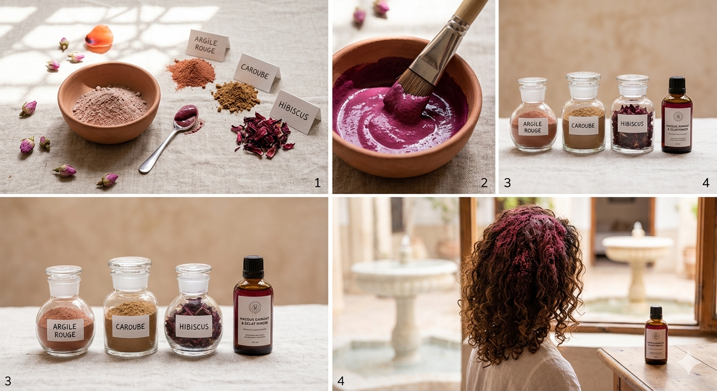 Pourquoi tes cheveux vont adorer la Caroube et l'Hibiscus : Le secret du volume et de l'éclat miroir