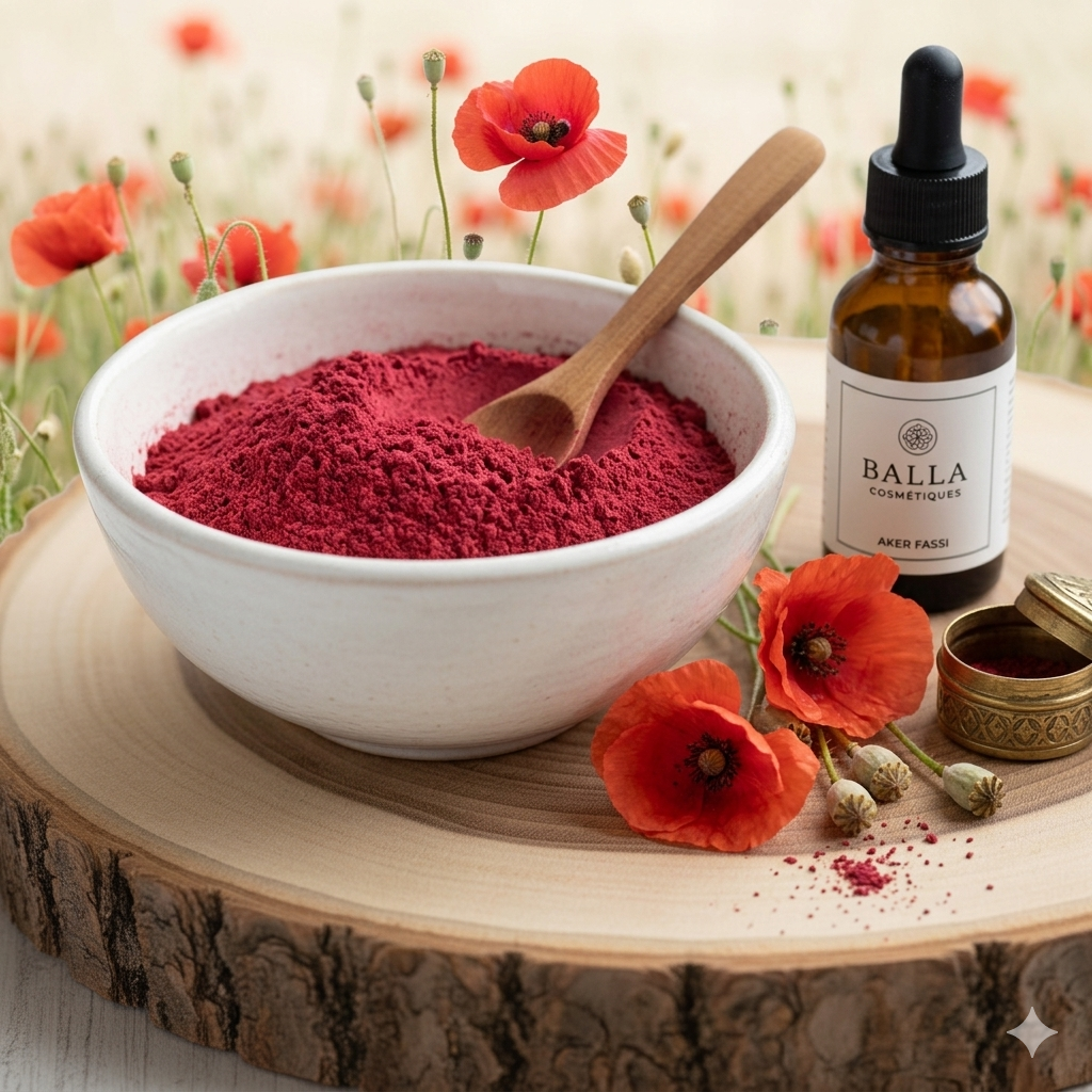 La Poudre de Coquelicot : Le Secret Ancestral du Teint Frais