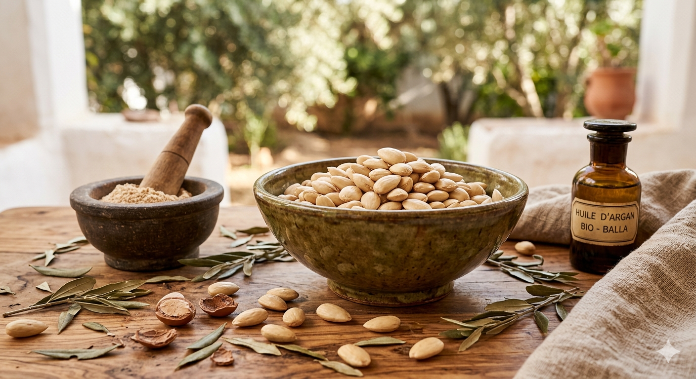 3 Façons Surprenantes d'Utiliser les Amandes d'Argan Brutes pour votre Beauté