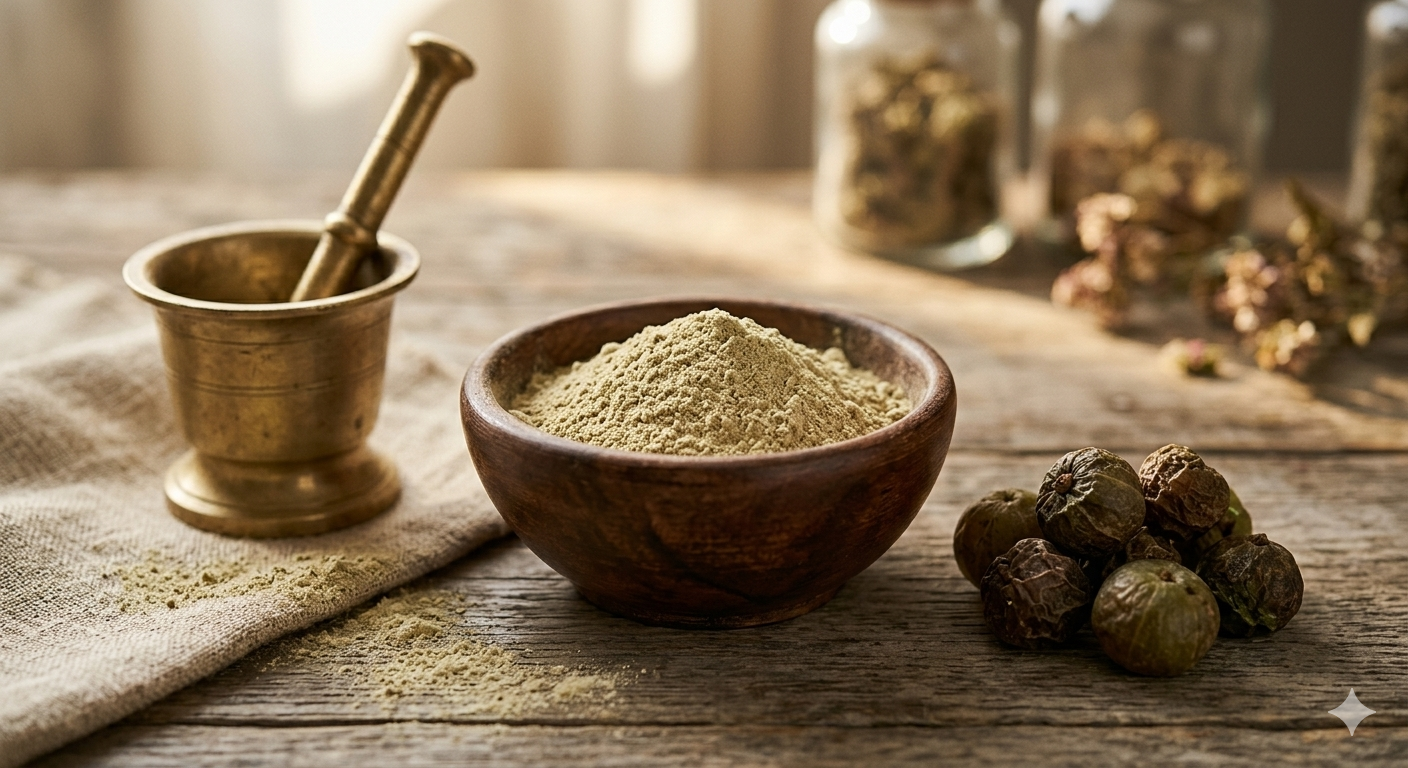 Poudre d'Amla : Le Secret Ayurvédique pour des Cheveux Forts, Épais et Brillants