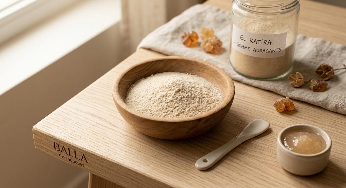 Le Secret Botanique de la Poudre d'El Katira  Hydratation, Volume & Soin Régénérant