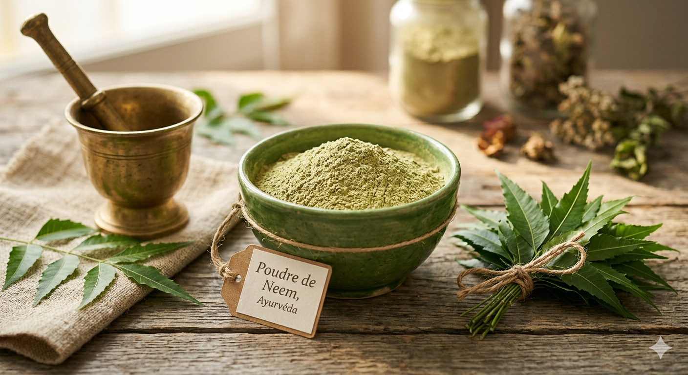 Poudre de Neem : L'Allié Purifiant Radical pour une Peau Saine