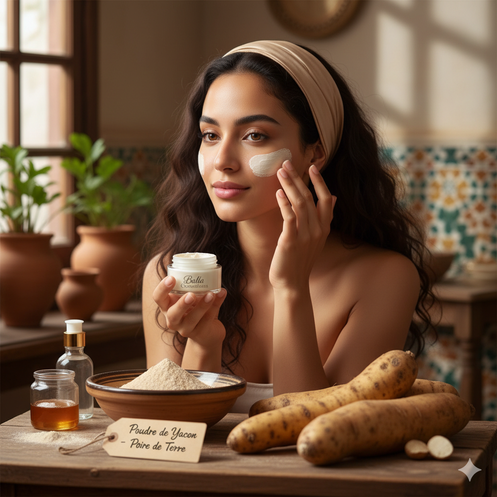 La Poudre de Yacon : Le Super-Prébiotique pour une Peau Équilibrée et Éclatante